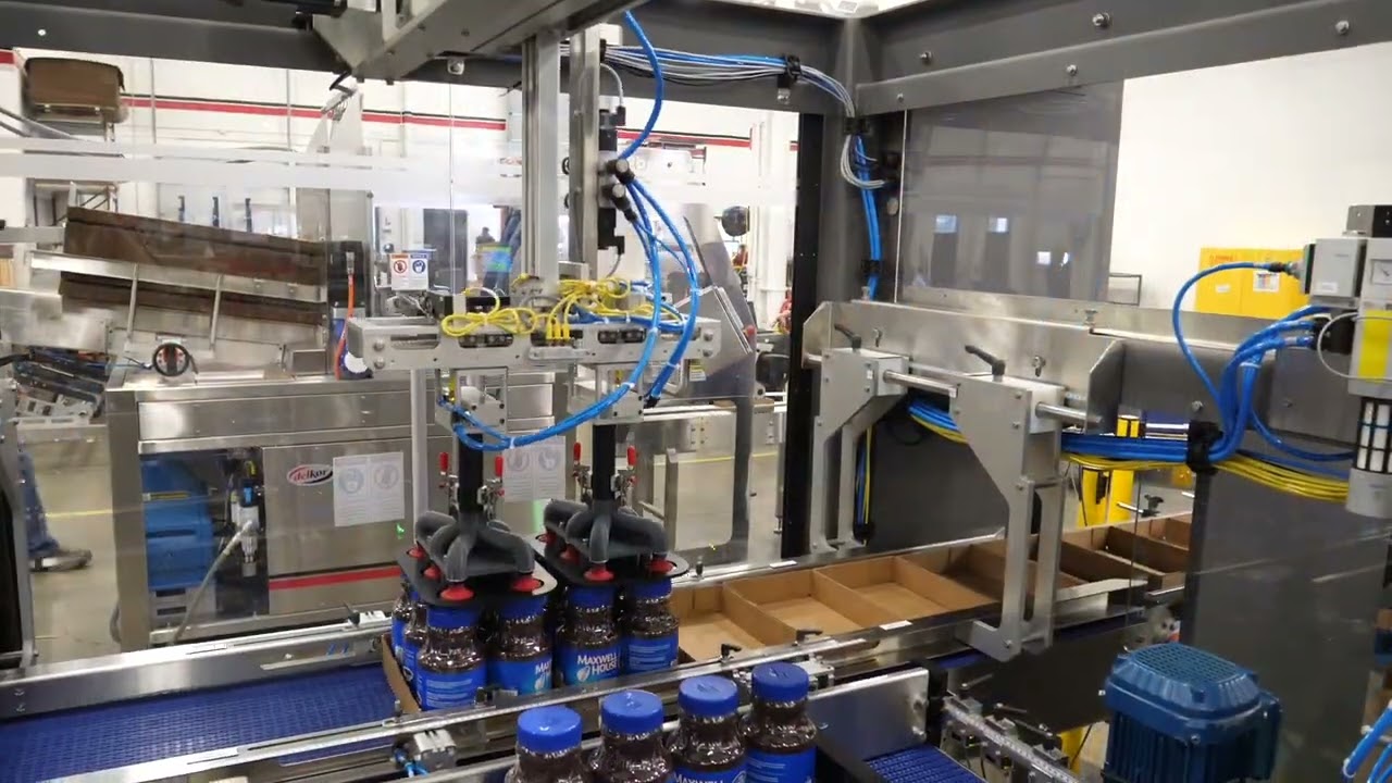 Performance Series Case Packer | Coffee into Shipping Trays
