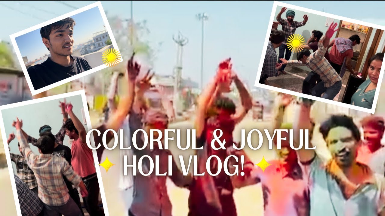 Happy holi  guys 😅🔫