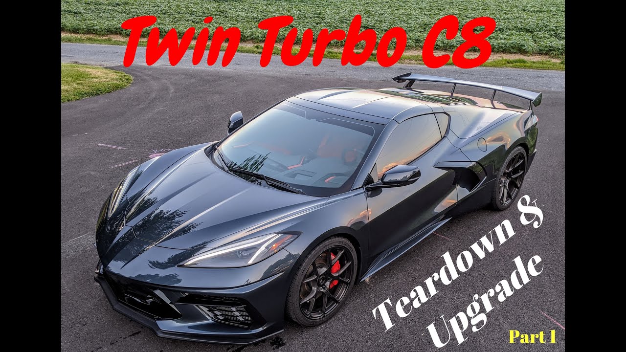 Twin Turbo C8 Corvette Gets Torn Apart for Upgrades + OEM Clutch Disassembly