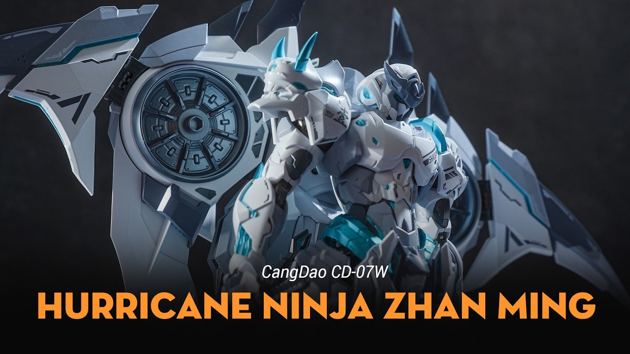 CangDao CD-07W Hurricane Ninja Zhan Ming (White Ghost Ver.)