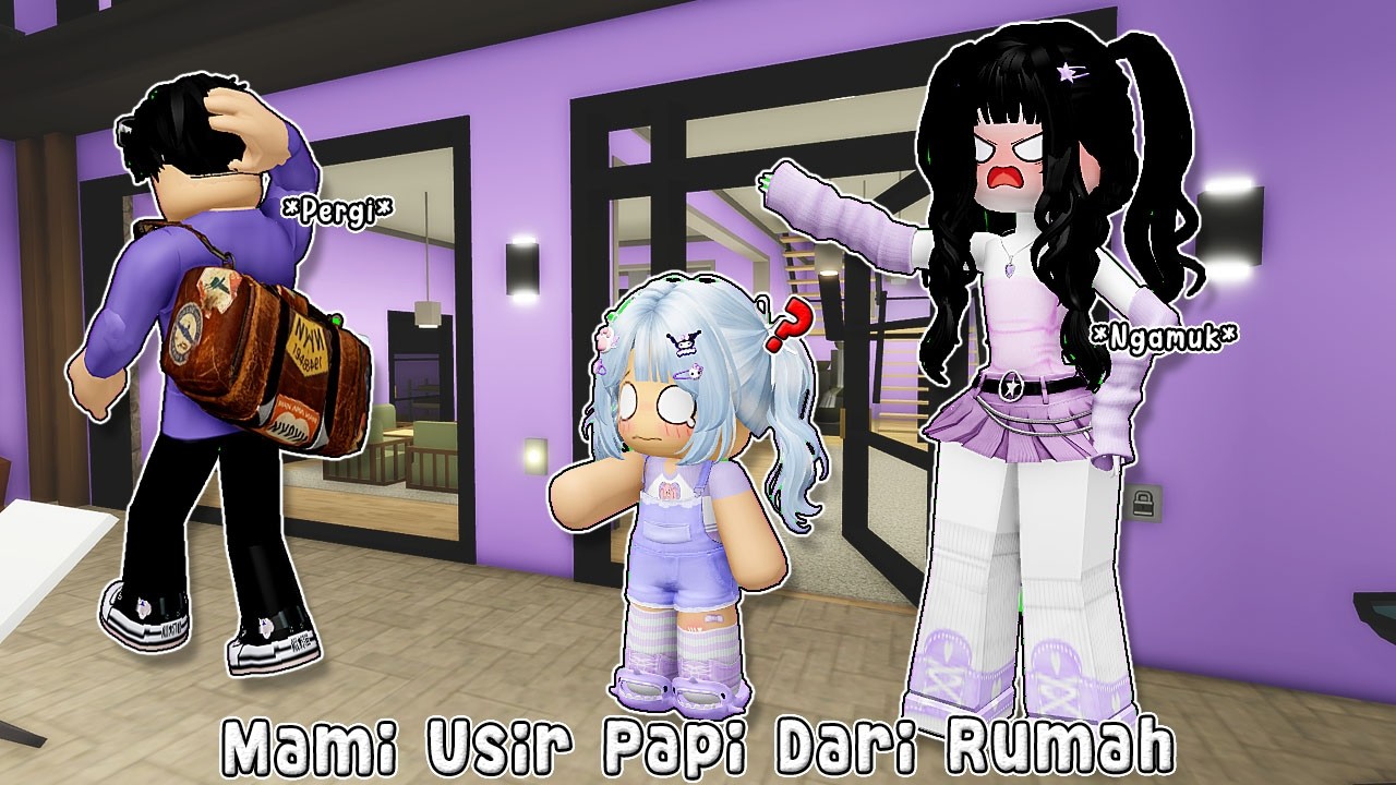 MAMI USIR PAPI KARNA SUDAH TIDAK SAYANG KELUARGA LAGI | BROOKHAVEN RP