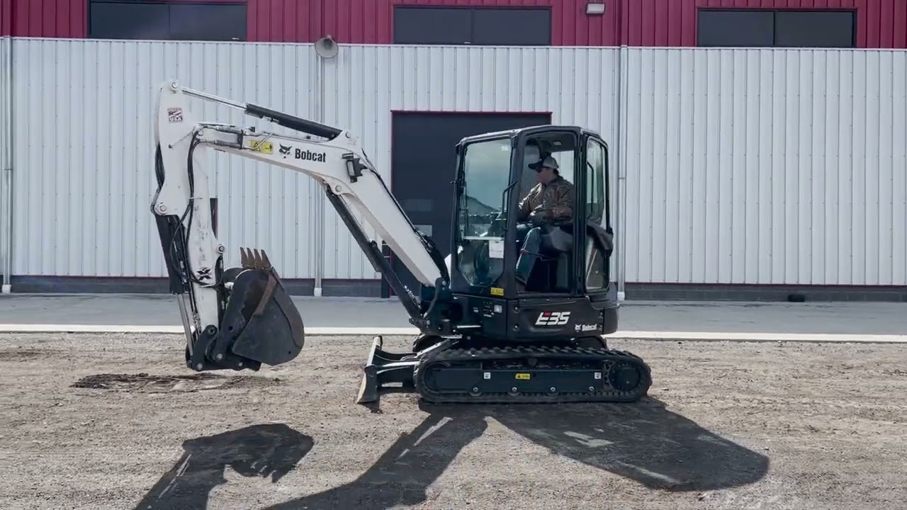 2021 Bobcat E35 Mini Excavator