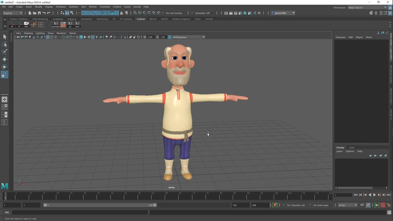 Rig con Human IK MAYA