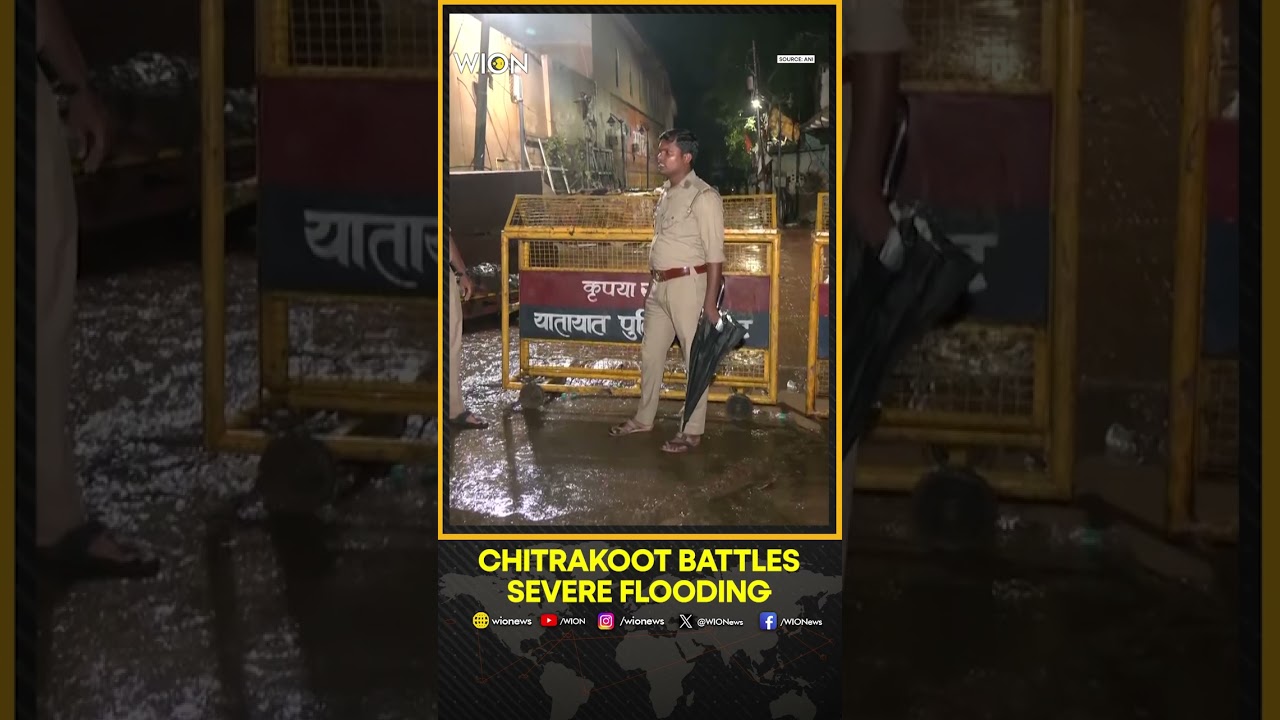 Mandakini River Overflow Floods Parts of Chitrakoot | WION Shorts