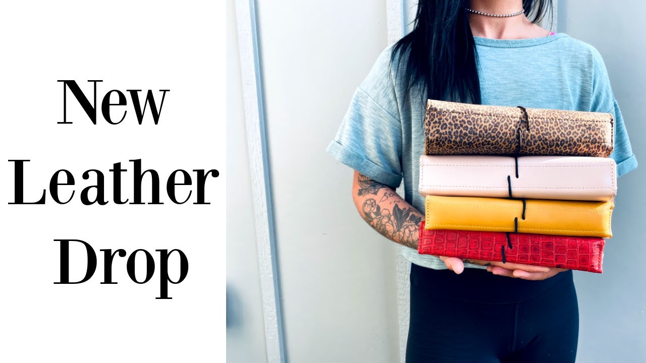 NEW leather drop tomorrow!! #leatherfashion #fashion #planners #leather