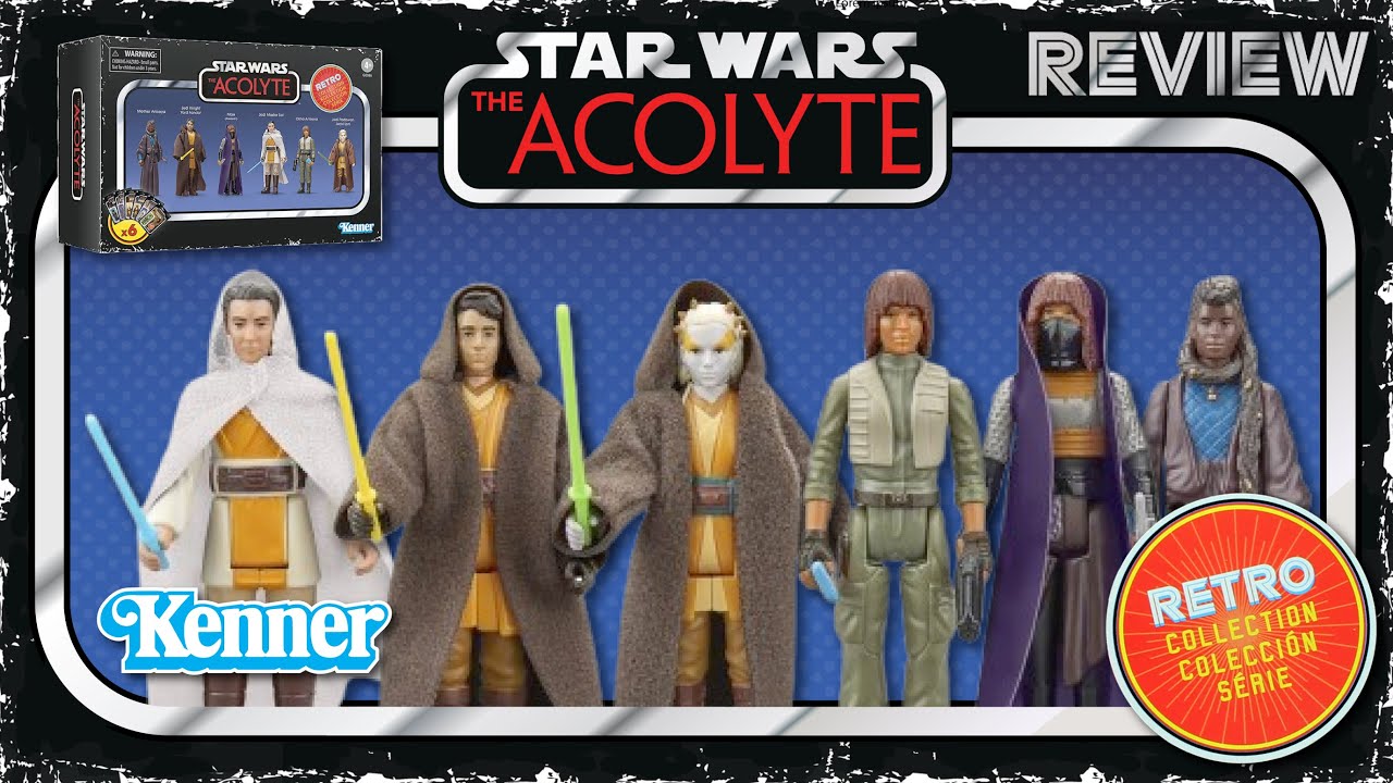Kenner Star Wars The Acolyte Retro Collection box set - Unboxing & Review