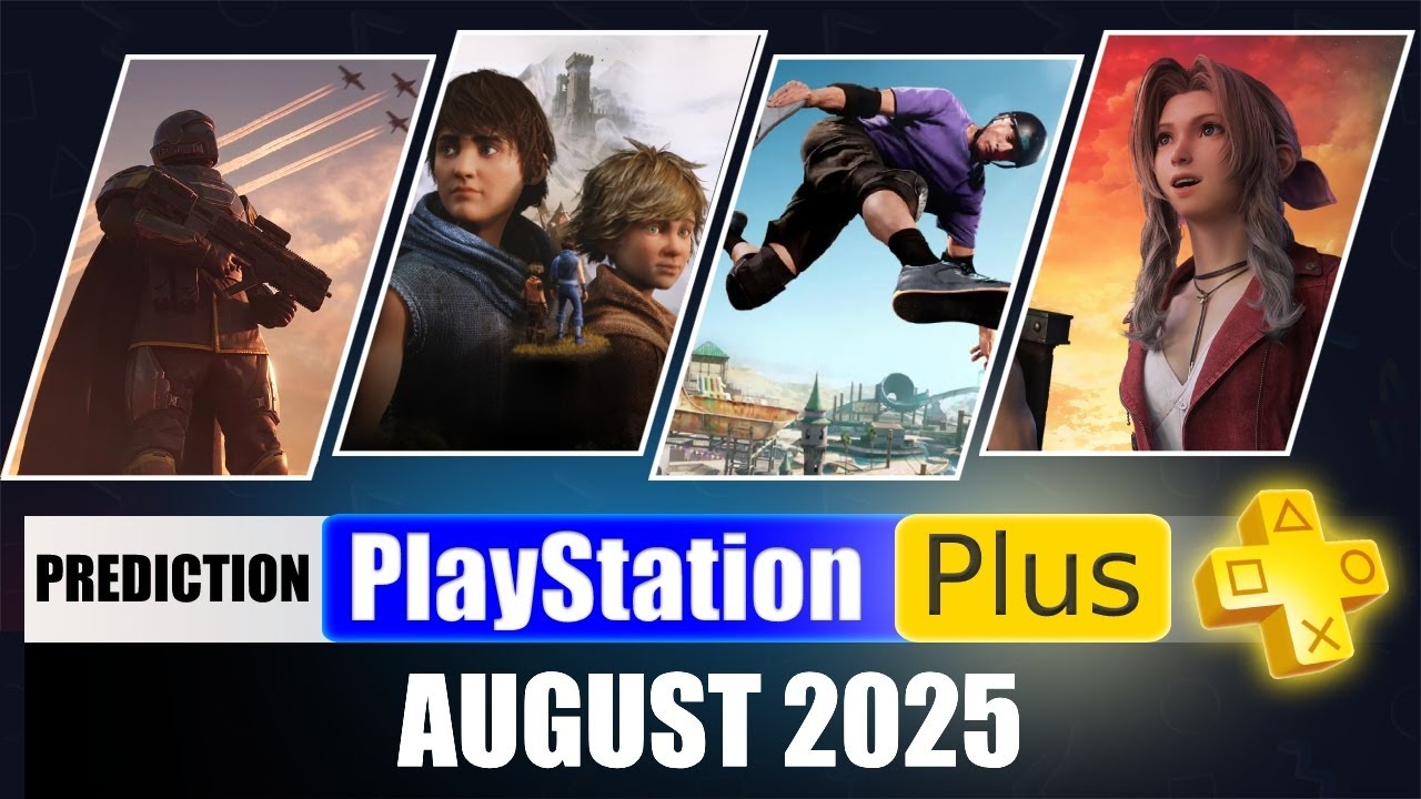 PS PLUS AUGUST 2025  Prediction of FREE GAMES for PS4 / PS5 in PS+ AUGUST Monthly Games 2025