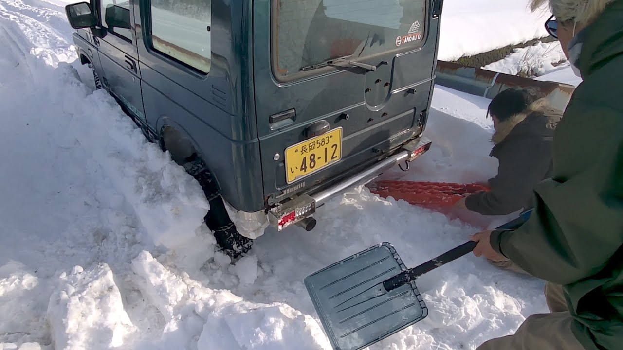 ジムニーにタイヤチェーンを装着したら雪道最強と思ったら…