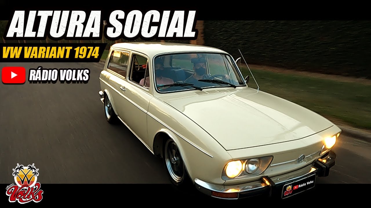VW Variant na Altura Social - Sintoniza ai !!! - Rádio Volks