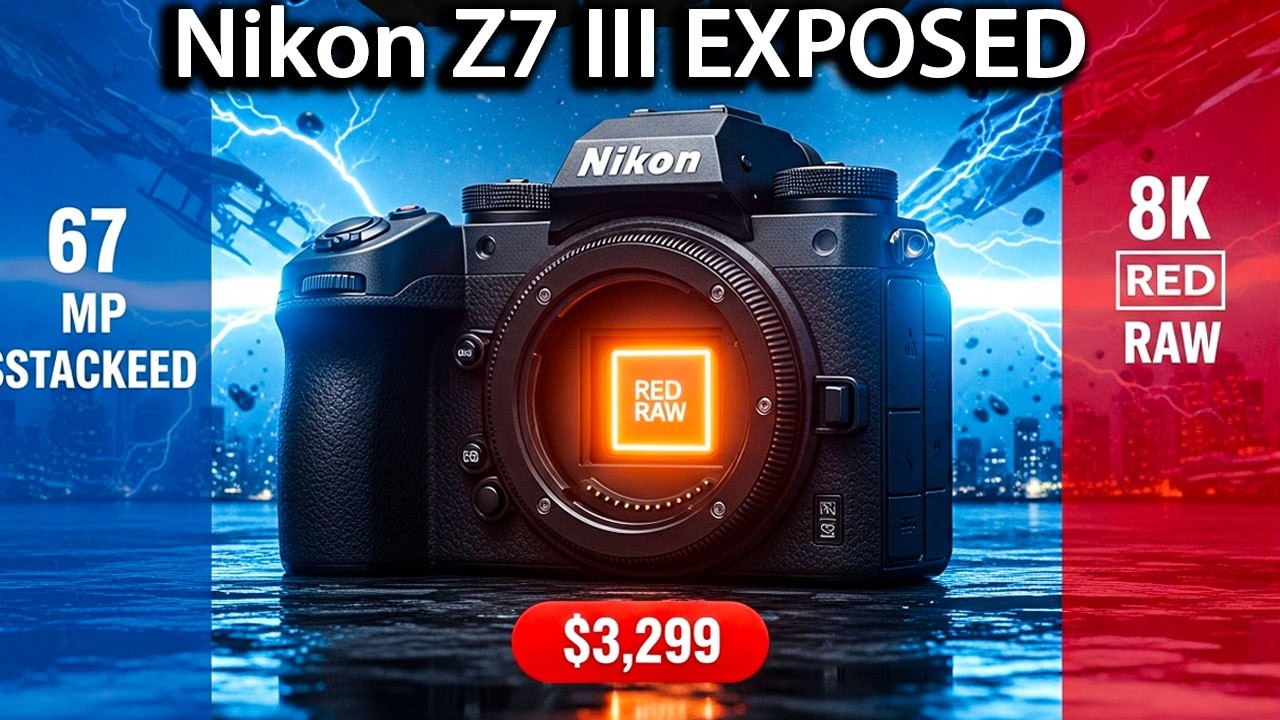 Nikon Z7 III EXPOSED: 67MP Sensor, 8K RED RAW & SHOCKING Price!