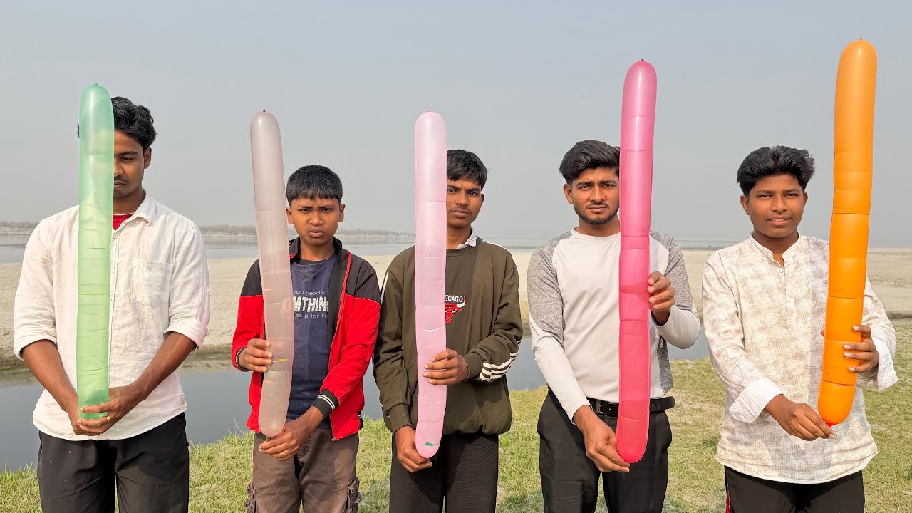 outdoor fun with Rocket Balloon 🎈and learn colors for kids by 🥳 I kids episode-5