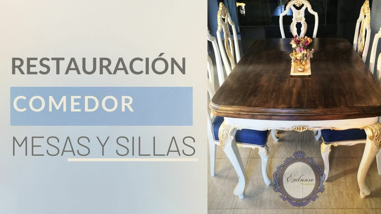 Como RESTAURAR una Mesa Antigua de Madera/  CAMBIAR BARNIZ Y PINTAR