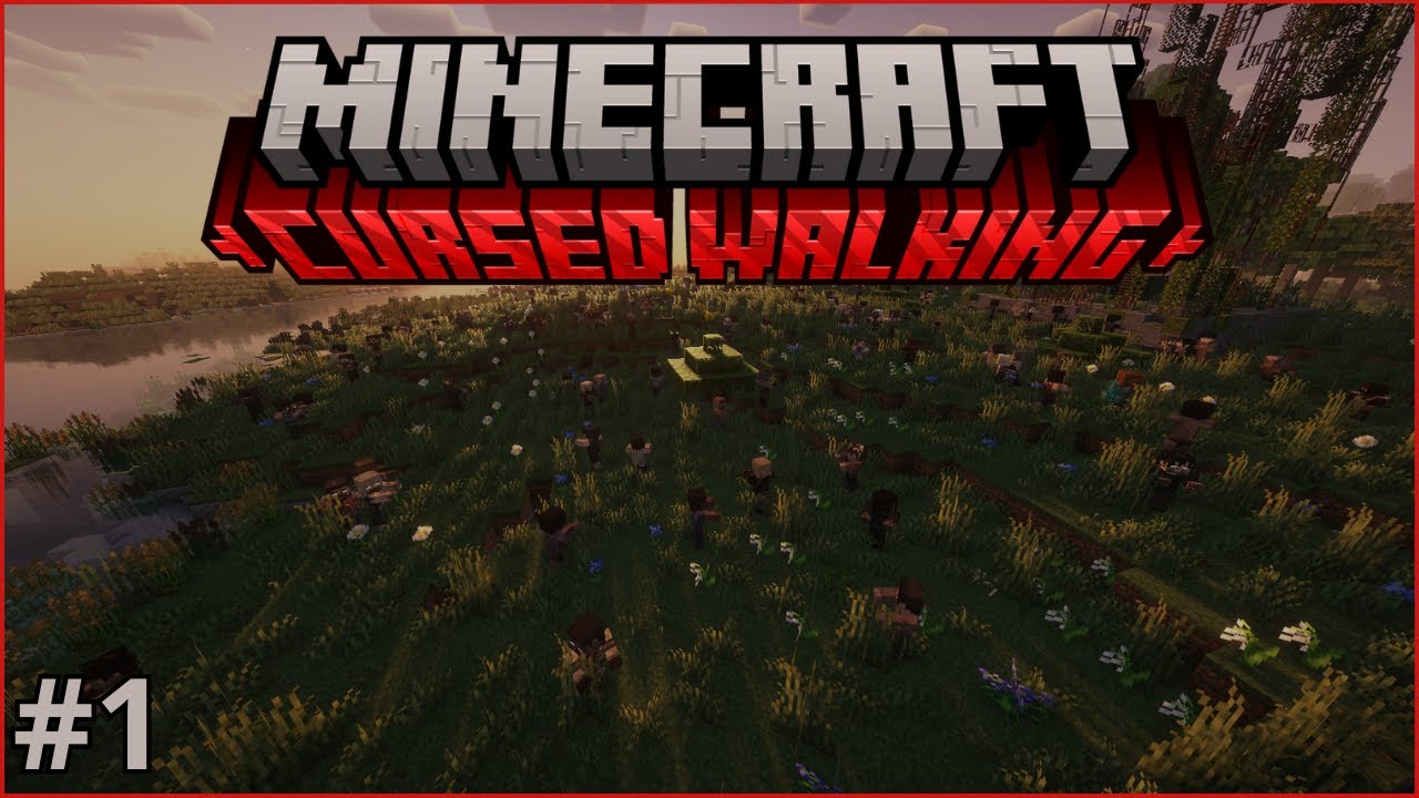 The block of us?... | Início de uma nova série! | Minecraft: Cursed Walking parte -1