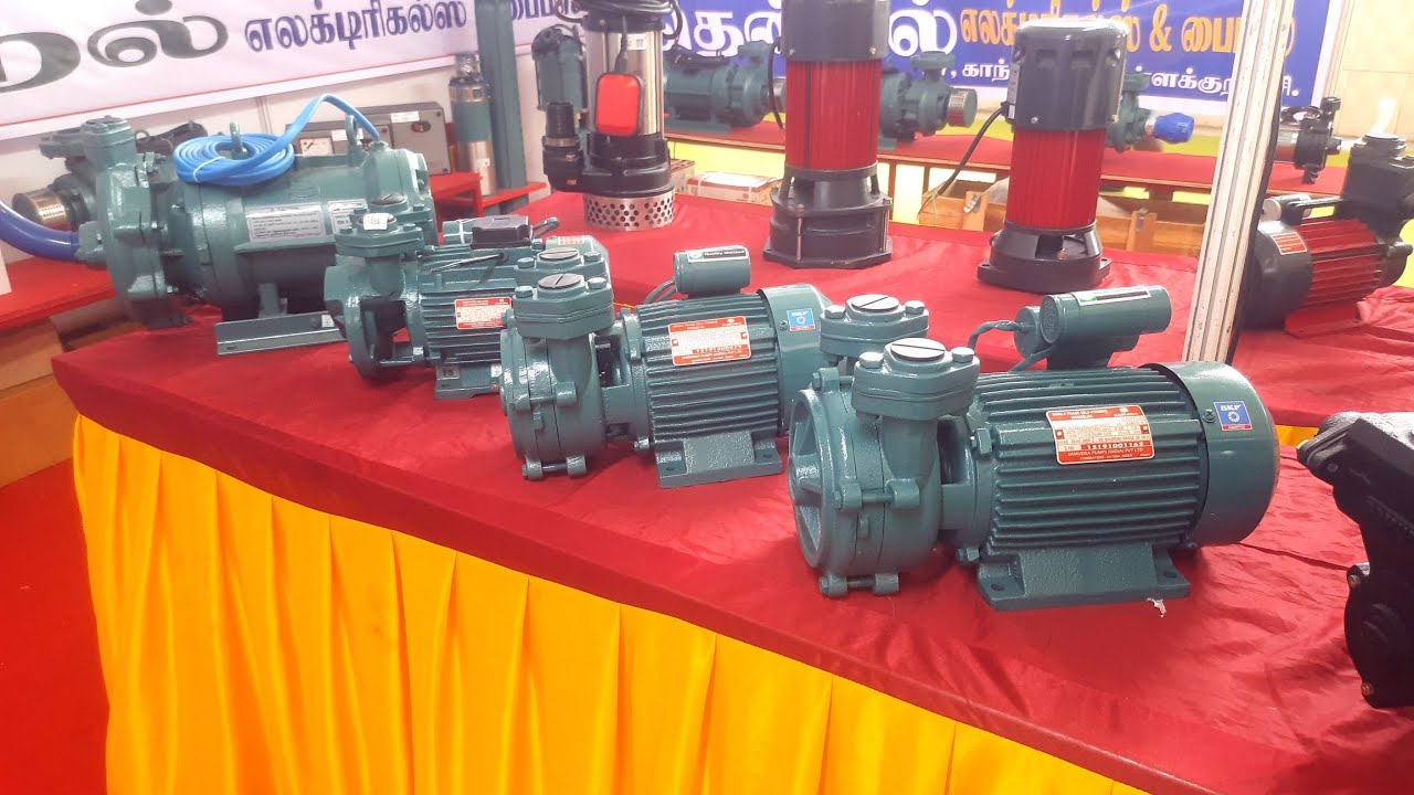 Samudra electrical water pump || hidh efficiency water pumps || village with tractor