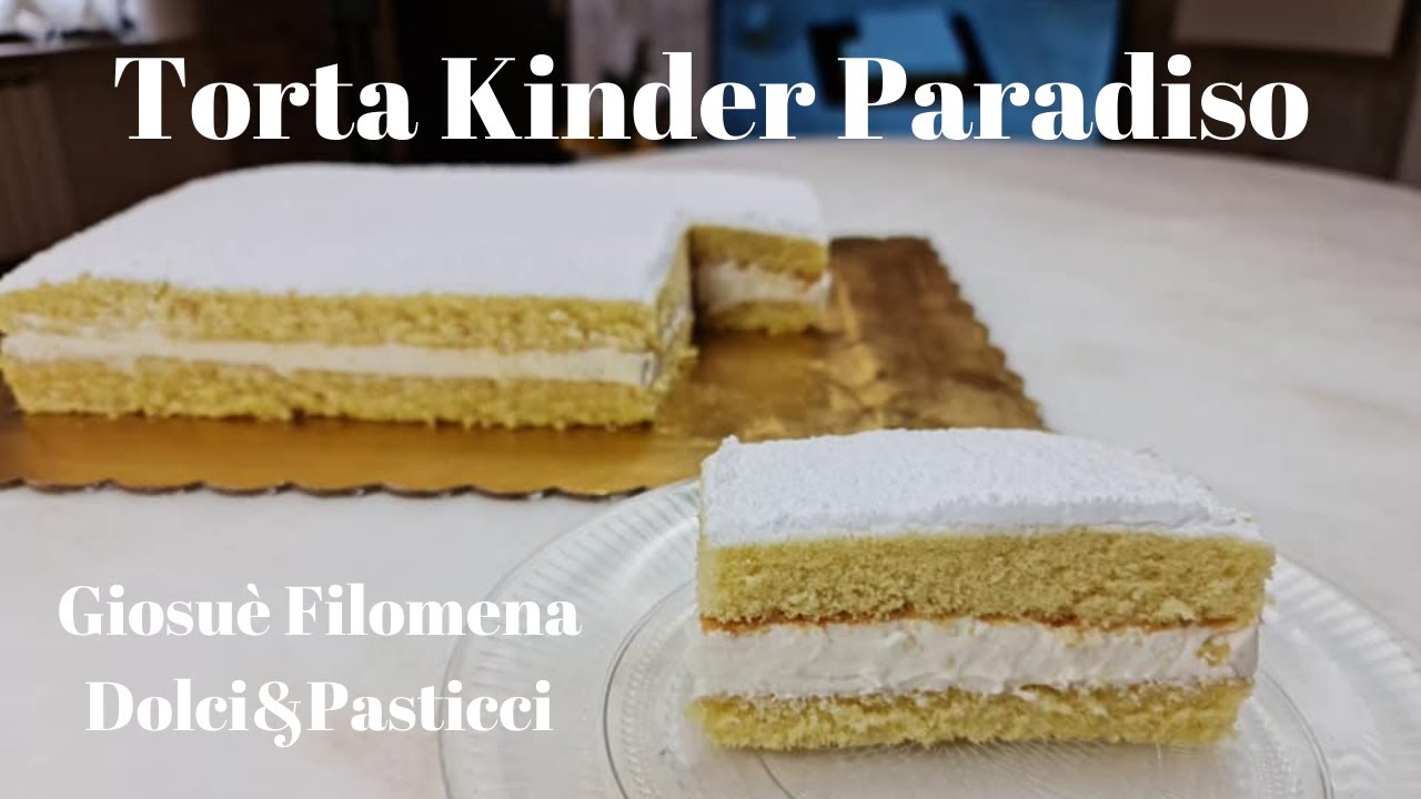 Torta Kinder Paradiso fatta in casa