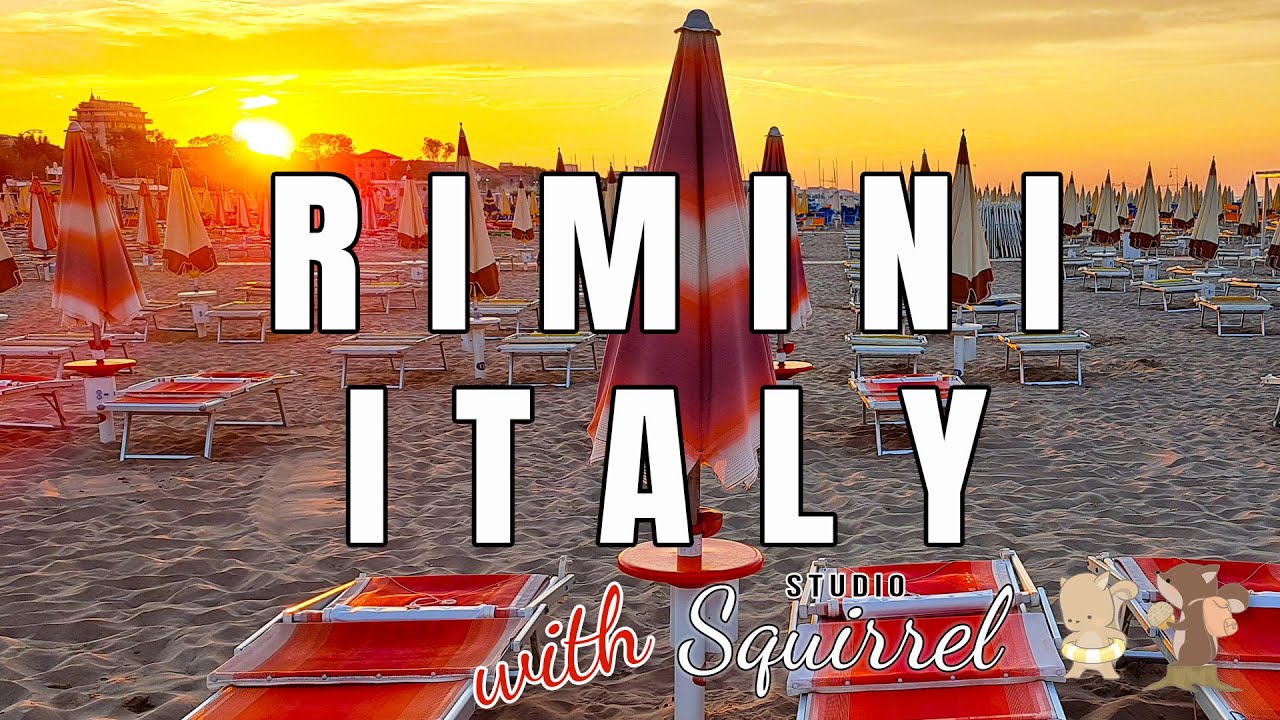 Rimini, Italy: Public transport, Old Town & beaches