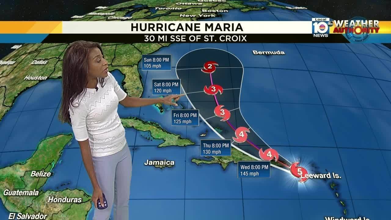 Florida is not in Hurricane Maria's cone