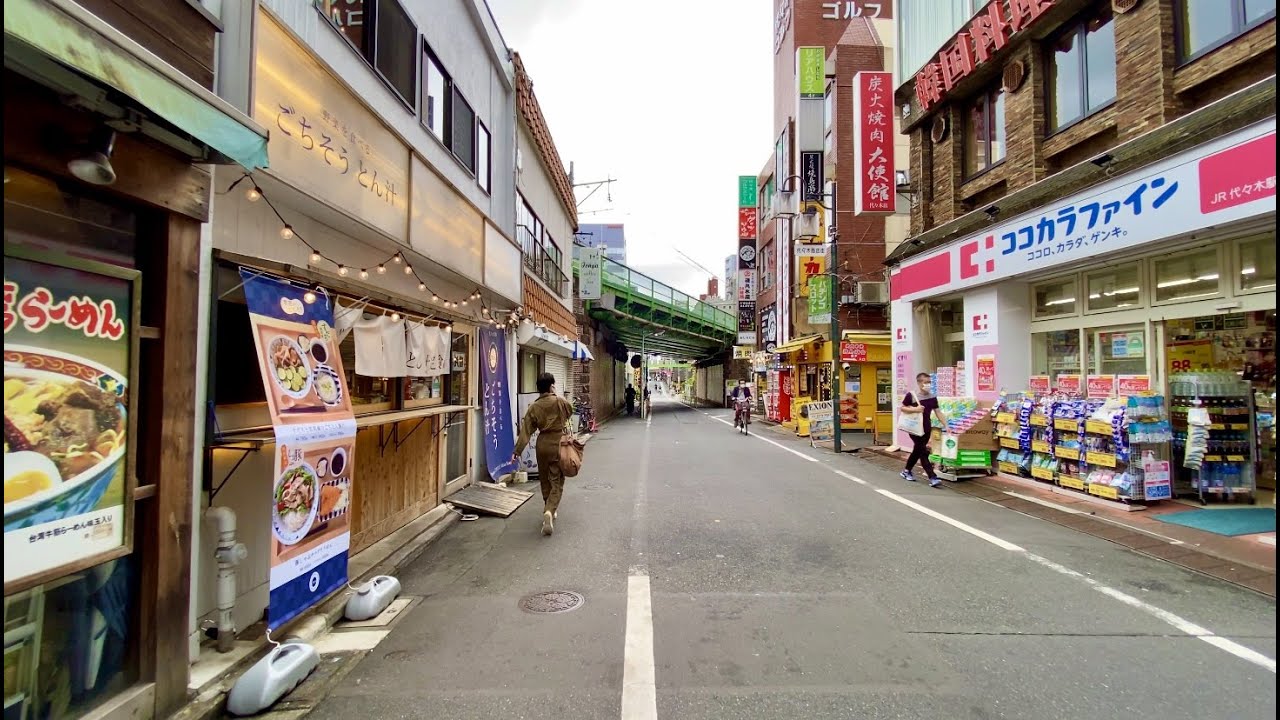 【JAPAN 4K】Walk on Yoyogi(代々木) in Tokyo(東京散歩)【2020】