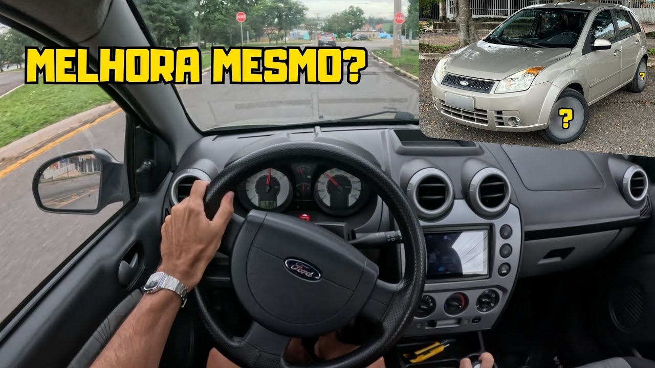 INSTALANDO AS NOVAS RODAS BBS NO FIESTA + PRIMEIRO ROLÊ