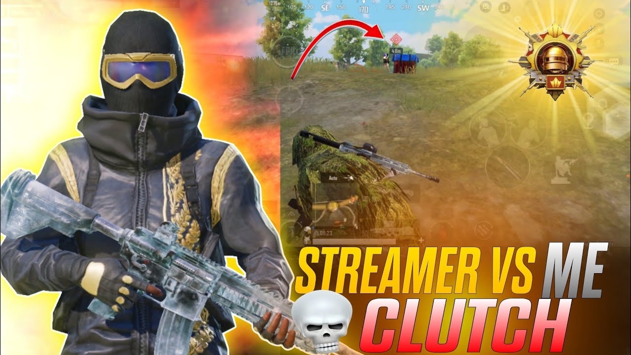 STREAMER VS ME [ 1V3 ] INSANE FIGHT BGMI GAMEPLAY 