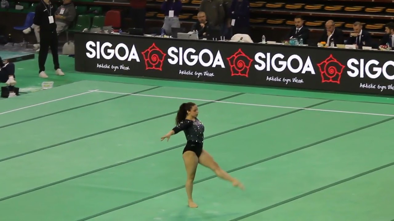 Alessia Federici FX Serie A Montichiari 2024