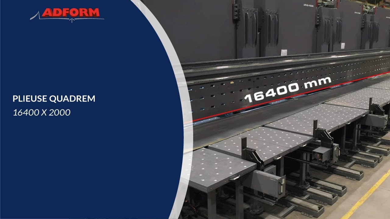 DIDELON MACHINES OUTILS - PRESSE PLIEUSE ADFORM 41500 QUADREM