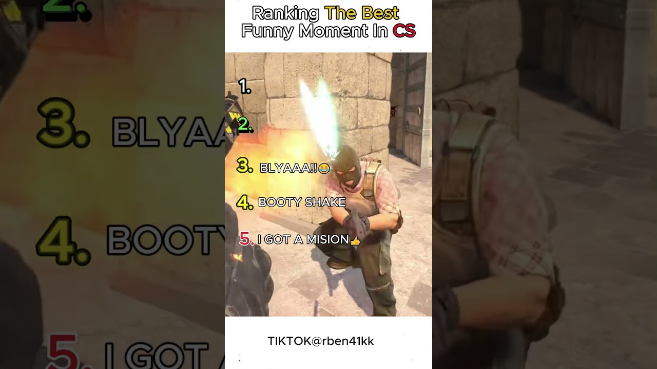 Ranking The Best Funny Moment in CS2 #csgo #cs2 #fps #shorts