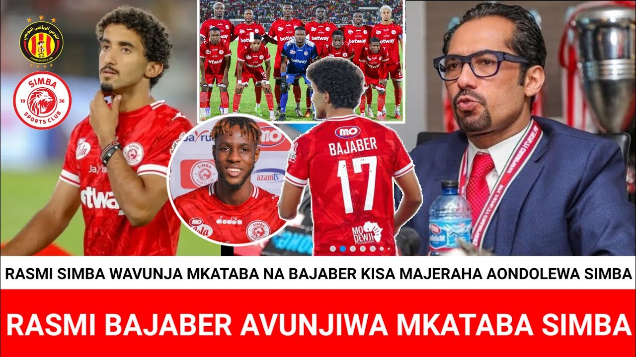 RASMI SIMBA WAVUNJA MKATABA NA BAJABER MJUMBE WA BODI SIMBA ATHIBITISHA BAJABER AVUNJIWA MKATABA 