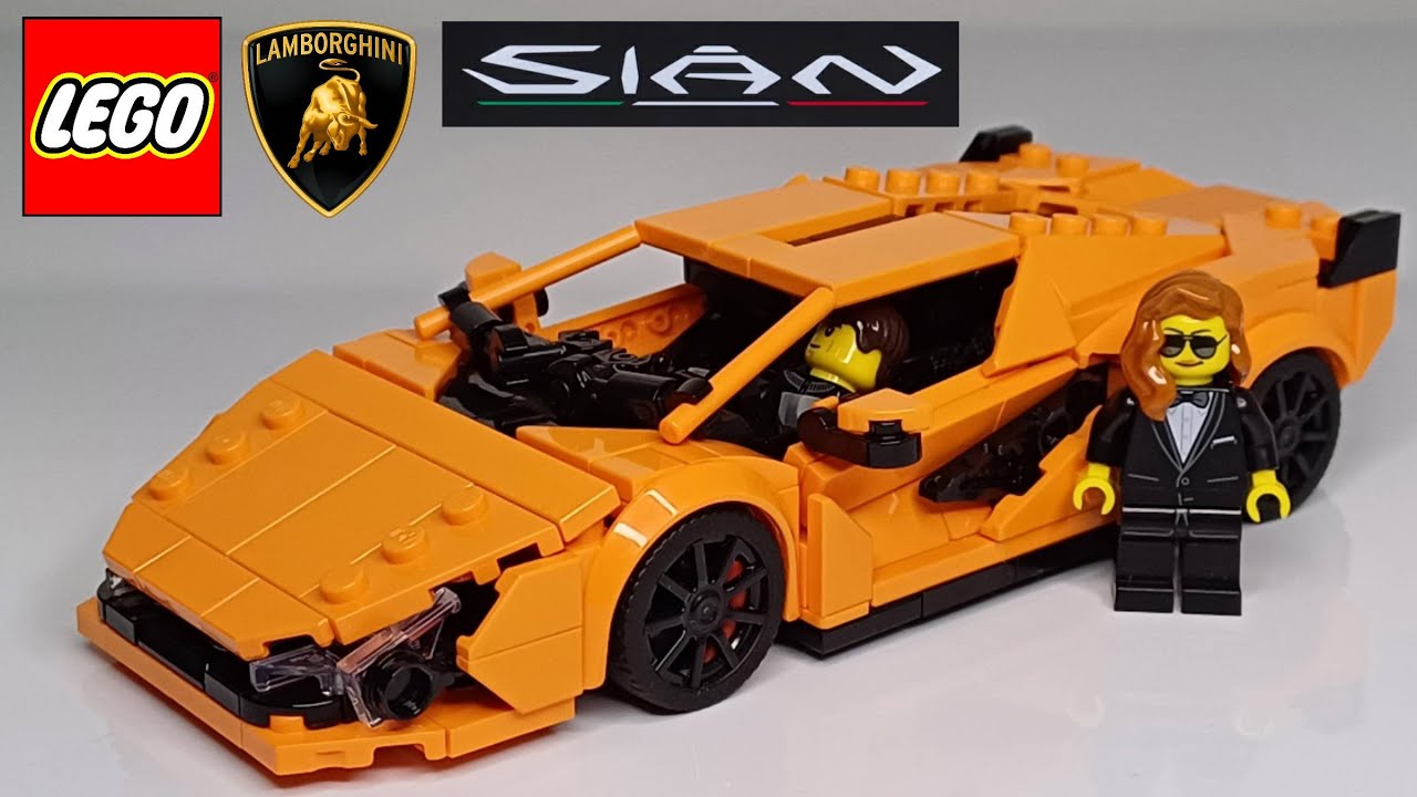 Lego Speed Champions Lamborghini Sian Review