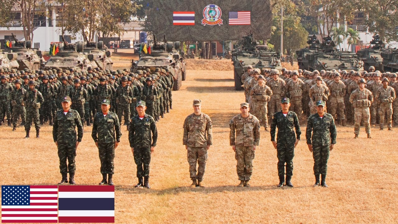 Вооруженные силы США. Крупнейшие совместные военные учения в Таиланде.