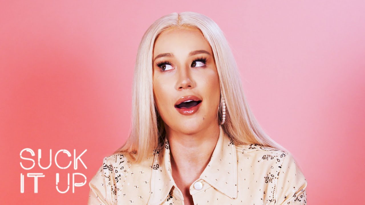 Iggy Azalea Doesn’t Give A F*ck About Being A Troll During This Sour Candy Challenge | Suck It Up