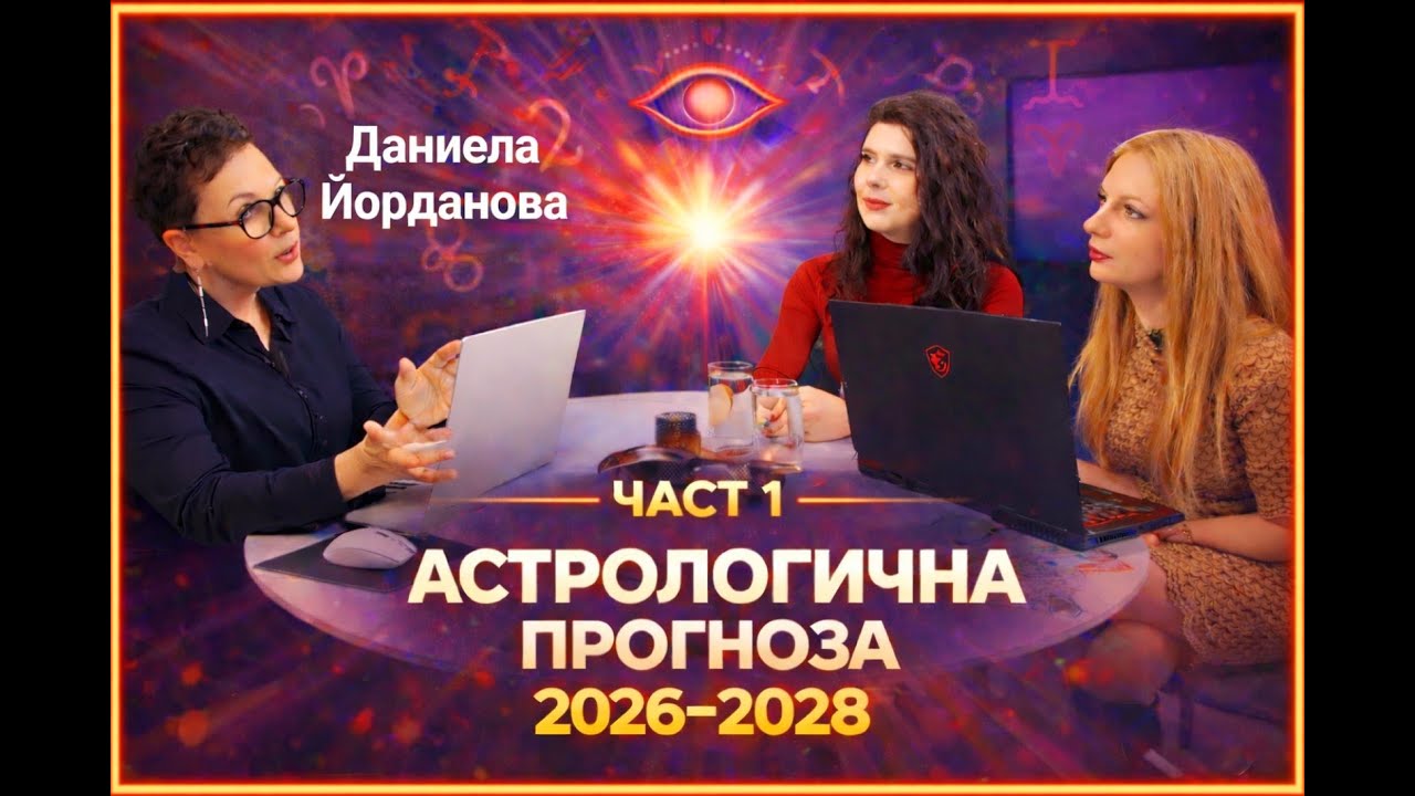 АСТРОЛОГИЧНА ПРОГНОЗА за 2026-2028г. с Даниела Йорданова - ЛЮБОВ И СъЗНАНИЕ с Габи и Рени / Еп3