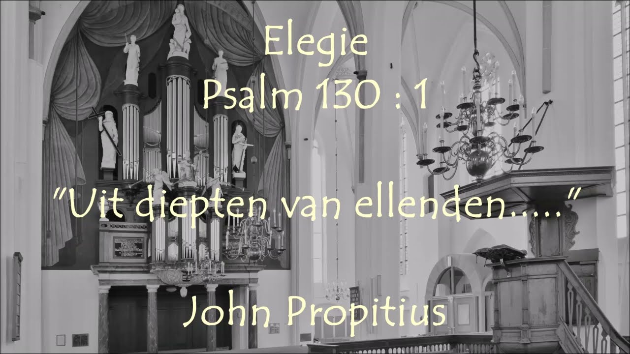 John Propitius | Psalm 130 | Hanno Bosch Knol-orgel Grote of Sint Stephanuskerk Hasselt