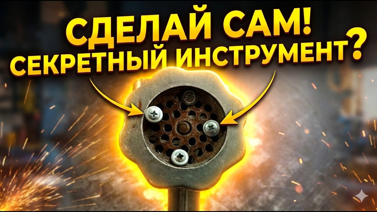 Хитрость старых мастеров: Секретный инструмент из обычной мясорубки