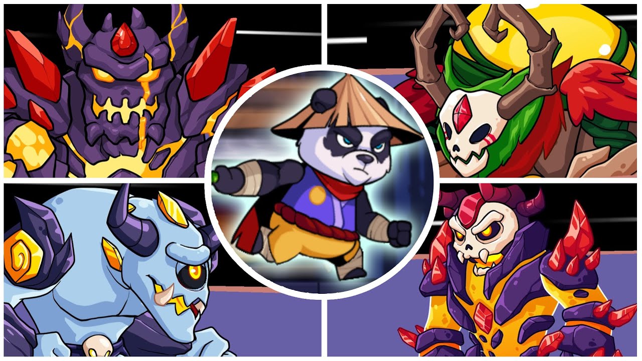 Panda Quest All Bosses Fight (Android, iOS)