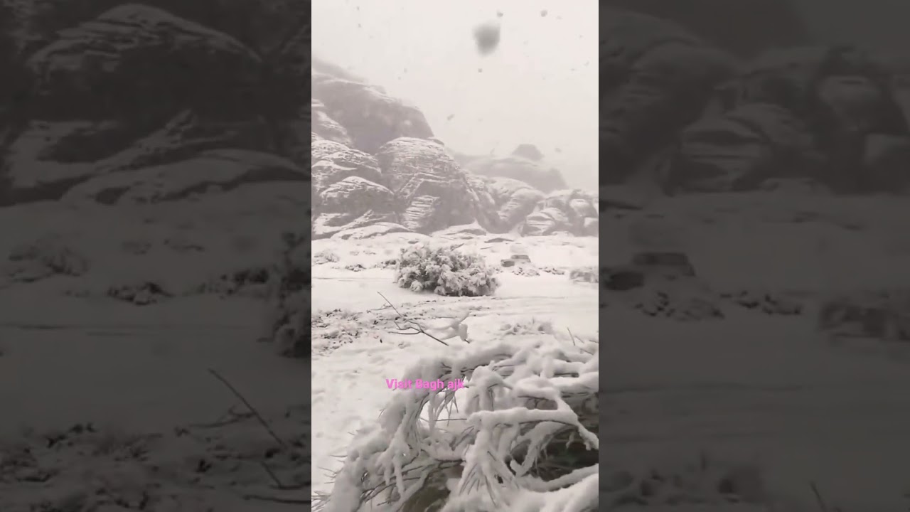 Snow fall at Kashmir Bagh#snowathegolden #Snowatmurry#SnowatNelam
