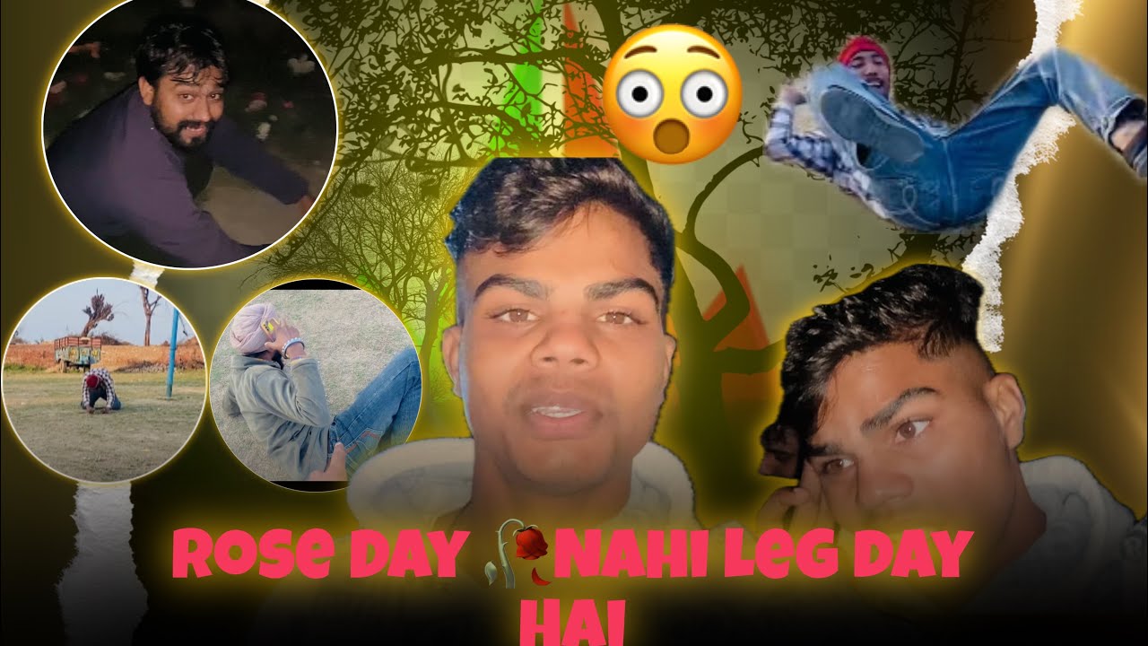 Rose Day 🥀Nahi leg day Hai 😭 training, morning hustle, @AbhiVlogs-a01