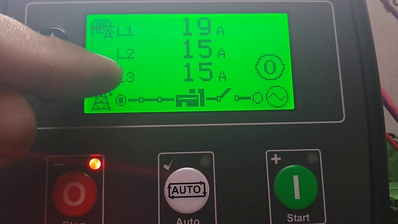 Testando Controlador Dse4520 Deepsea .