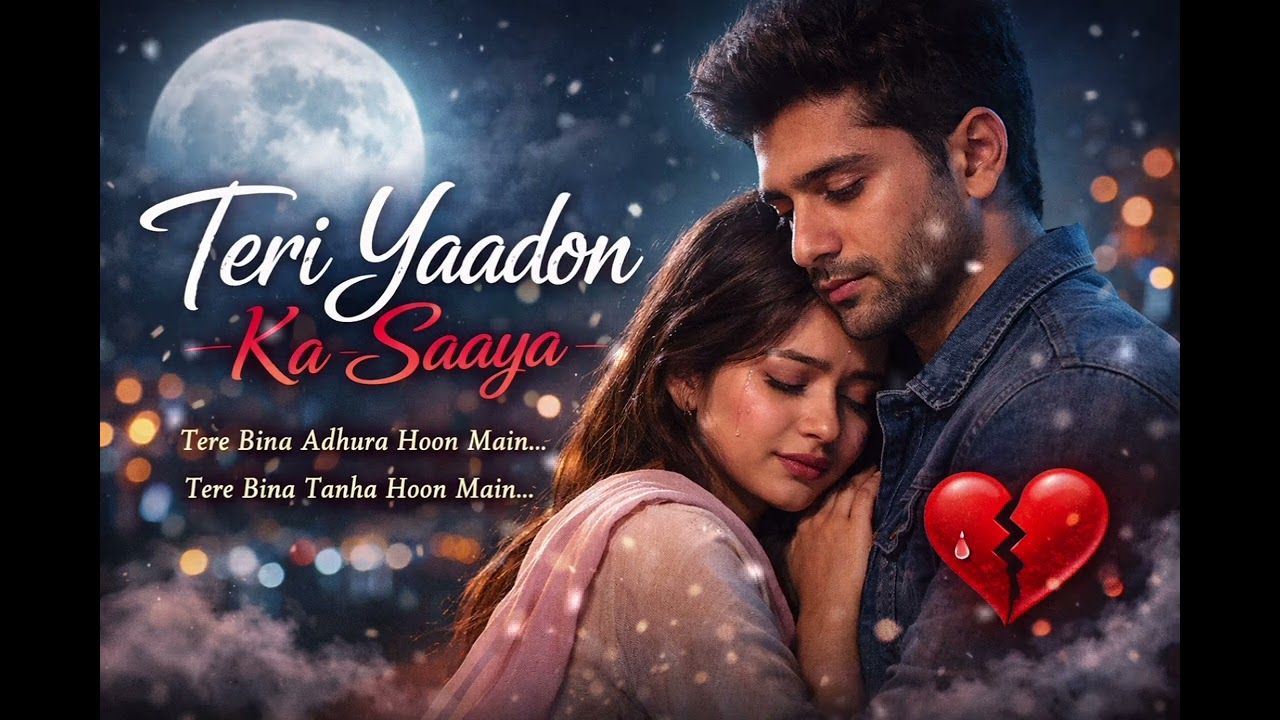 Teri Yaadon Ka Saaya 💔 | Sad Romantic Song 2026 | Heart Touching Love Story Song #brokenheart #sad