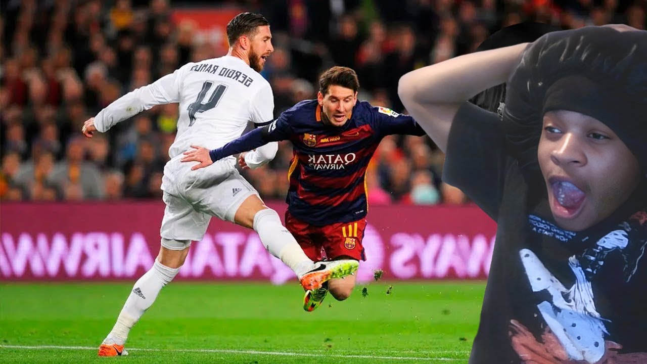 BLACK AMERICAN REACTS TO SERGIO RAMOS FOR THE FIRST TIME!