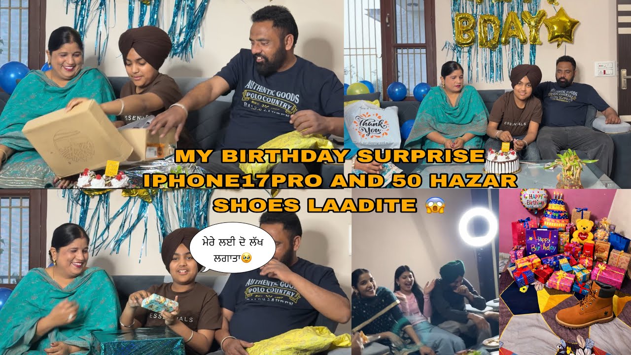 Parents Ne Dil Khush Kar Ditta 💖 Birthday Special❤️and iphone +new shoes cost 50HAZAR😱BEST BIRTHDAY🥳