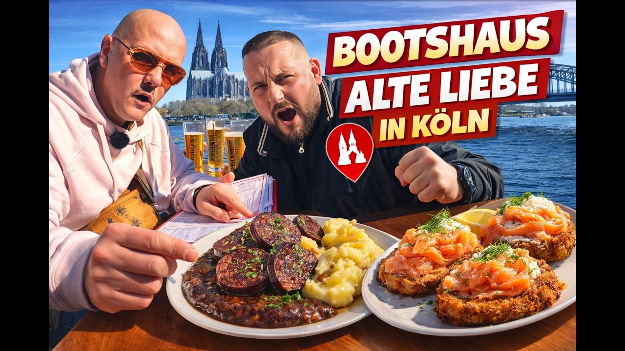BOOTSHAUS ALTE LIEBE KÖLN 😱 Traumhafte Kulisse ! #köln #bootshaus #geheimtipp #hausmannskost #viral