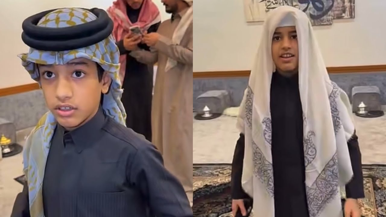 احمد لابس شماغ اكبر من حجمه وماخلوه يطلع معهم 😂😂 #فراج_قزيع_السهلي سنابات فراج قزيع السهلي