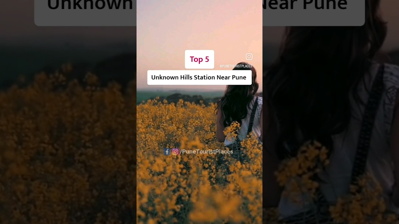 Top 5 Unknown Hills Station Near Pune 👉 Follow us @punetouristplaces  #punetouristplaces #punehills