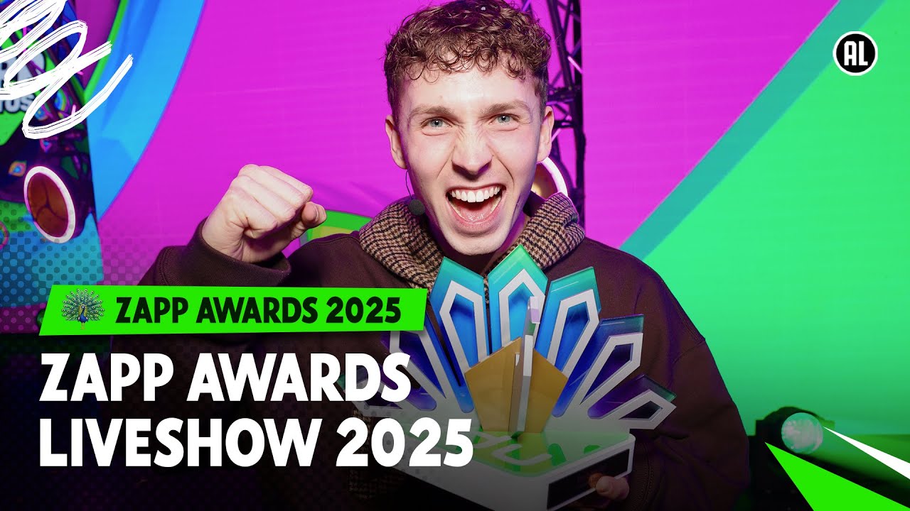 ZAPP AWARDS 2025 LIVESHOW 🦚🏆  | Zapp Awards | NPO Zapp