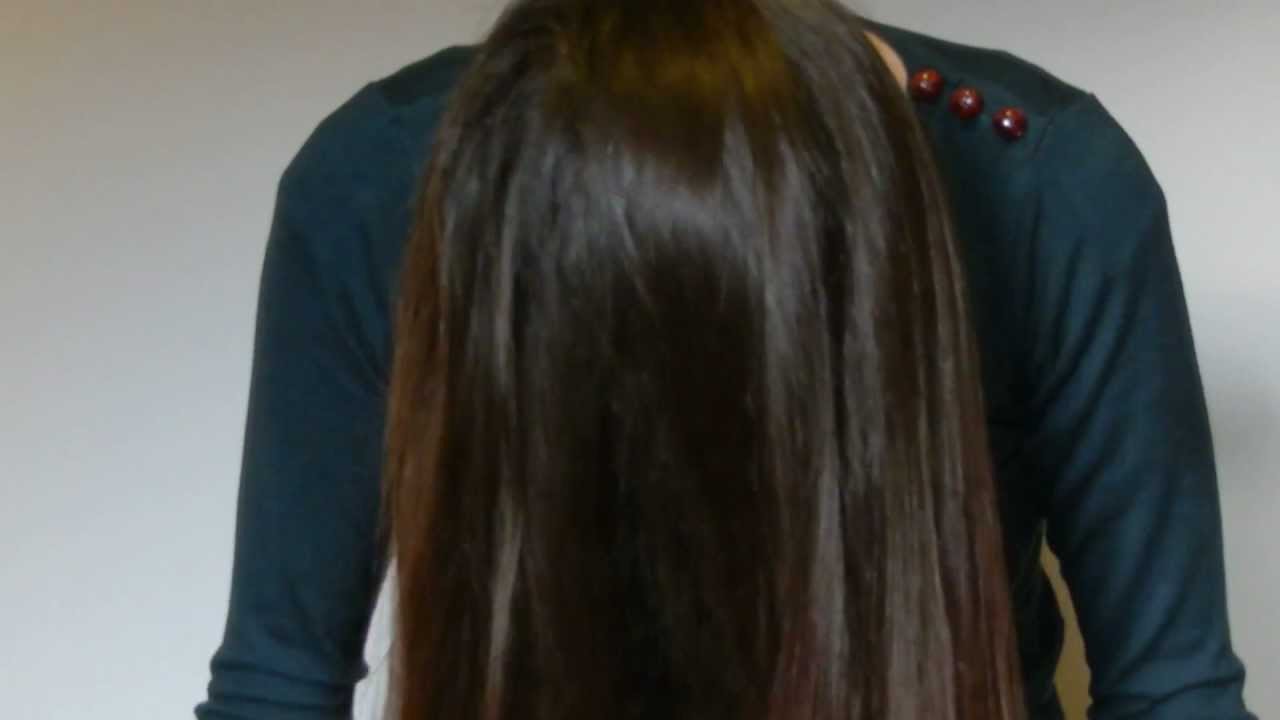 Slow long hair brushing ASMR