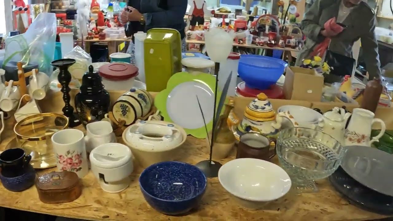 Visiting Loppis/Flea Market at Norra Nånö Norrtälje Sweden