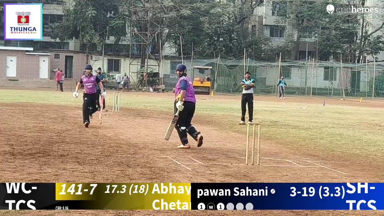 WE CRICKET - THUNGA CUP S1 vs SAMARPAN HOSPITALS - THUNGA CUP S1 live cricket match | THUNGA CUP li