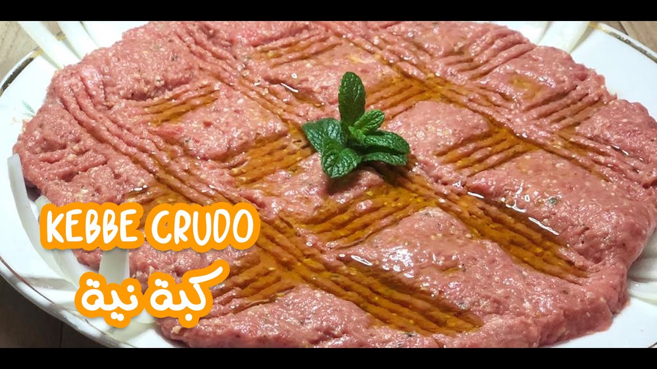 KEBBE CRUDO (NAIE) libanés así se hace 🤤