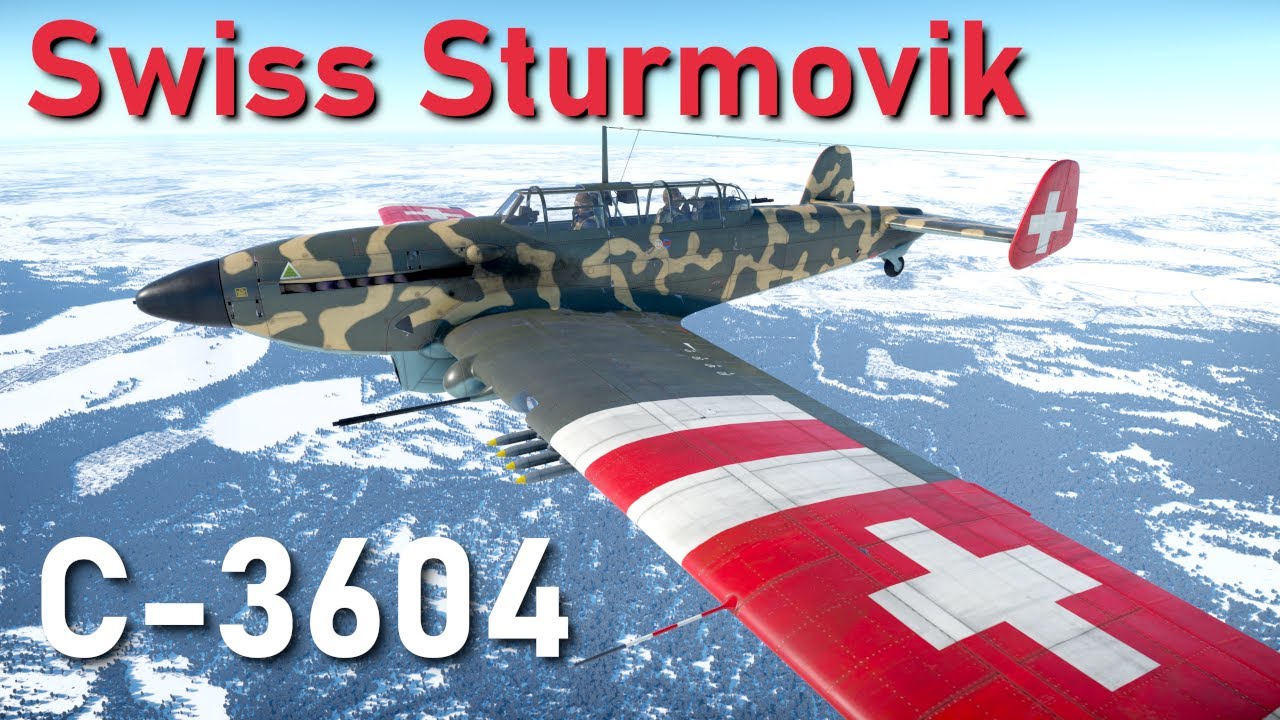 C-3604 The Swiss Sturmovik - Quick Review | War Thunder